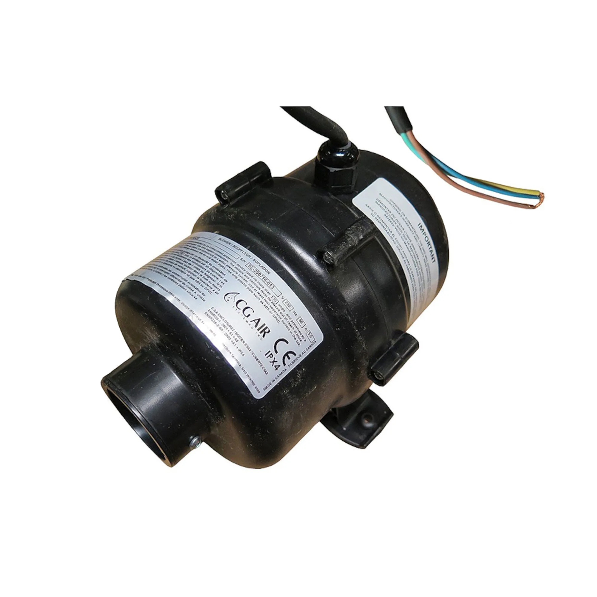 CG Air Blower SLE-70-230 | 2HP 230V Heated