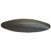cmp curved pillow in graphite gray 19 3 4 long 2 posts 25702 407 000