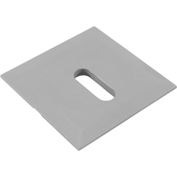 Deck Jet (J-Style) Square Cover Gray|25597-000-121