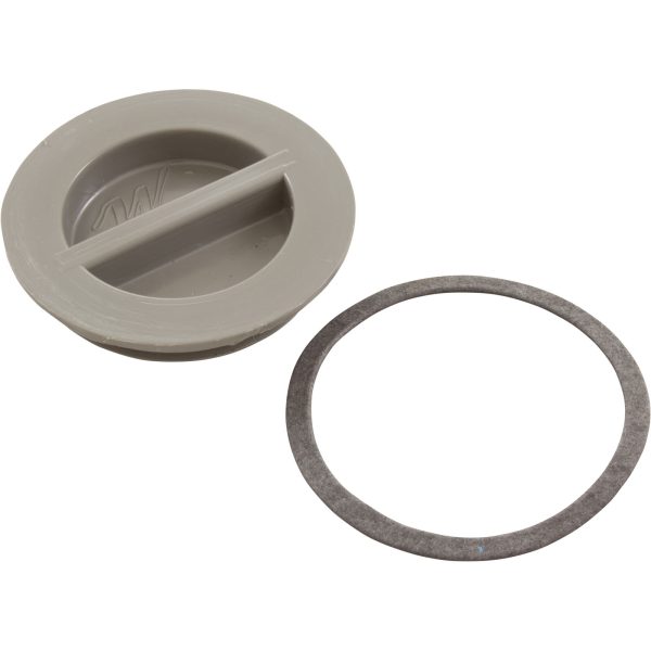 Flush Plug 1 1/2" W/Gasket-Gry|400-4147