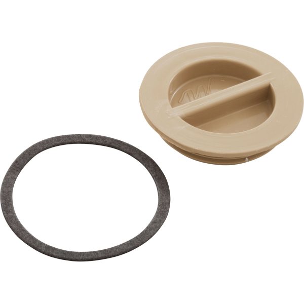 Flush Plug 1 1/2" With Gasket - Beige|400-4149-BEI