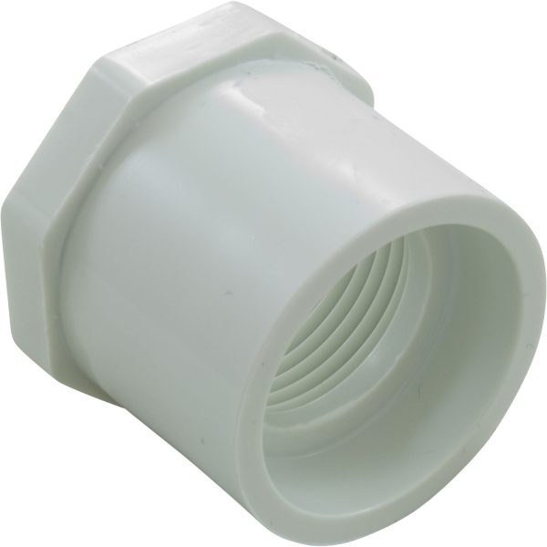 Reducer, 1-1/4" Spigot x 1" Female Pipe Thread, White|438-168