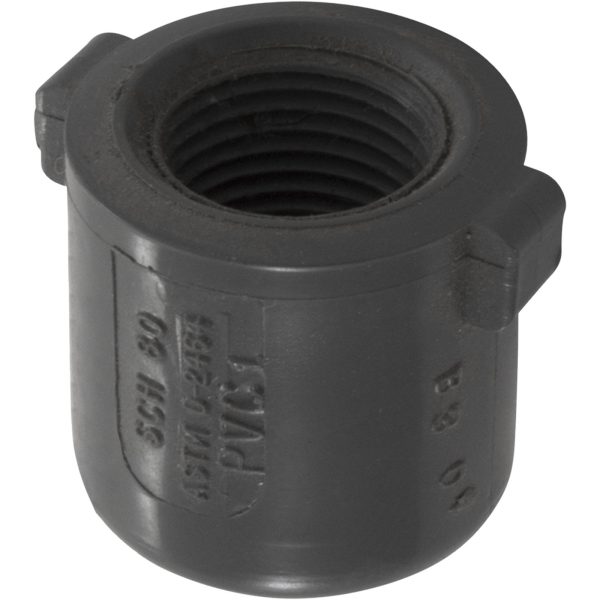 Cap, Lasco, 3/8"fpt, SCH80 PVC|848-003